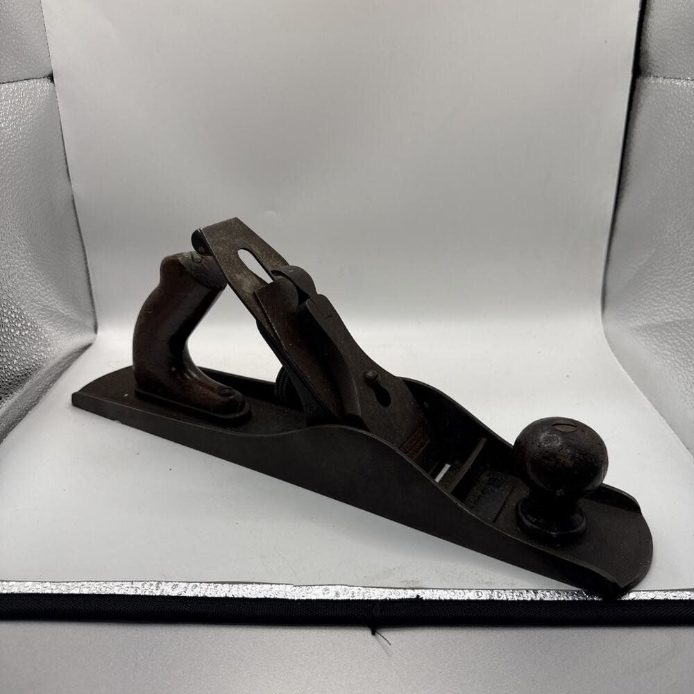 Vintage #414 Sargent 14" Corrugated Plane, #409 lever cap